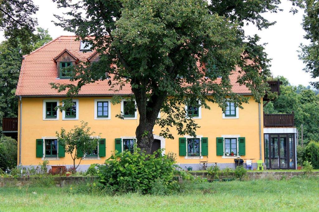 Traumhaftes Elb-Chalet Dresden Dış mekan fotoğraf